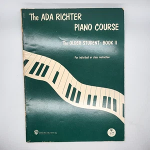 Libro del curso de piano The Adder Richter dos partituras de colección - Imagen 1 de 6