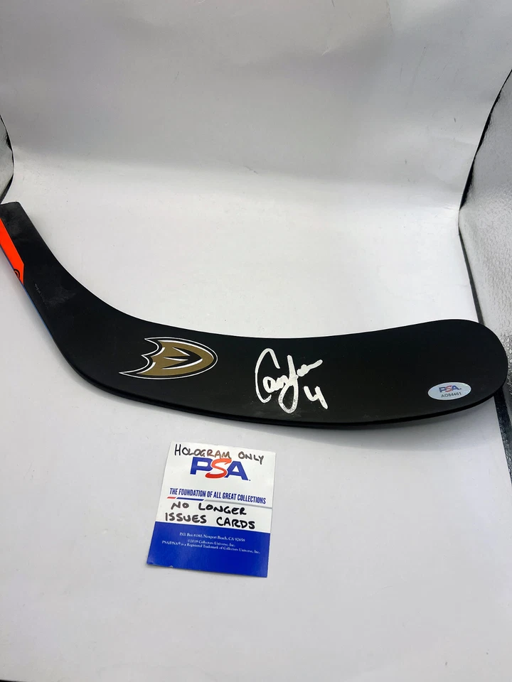 Hoja de palo de hockey CAM FOWLER Anaheim Ducks autógrafo FIRMADO CERTIFICADO DE AUTENTICIDAD PSA Foto 1 de 1