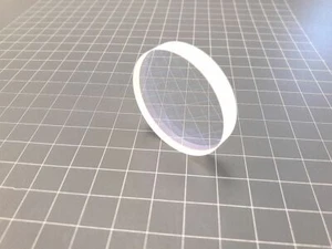QIOPTIC 1.5" Beamsplitter Plate BS4 NIR 1.3um 1070nm 50/50 L/20 -Free Shipment - Picture 1 of 3