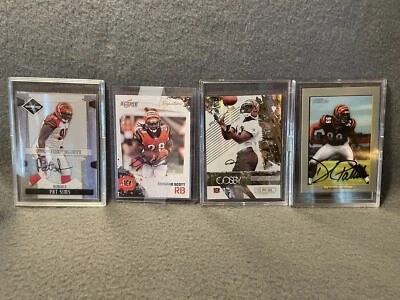 Bengals 2010 Bernard Scott 2009 Quan Cosby 2008 Pat Sims 2006 ToppsDavid Pollack - Image 1 of 4