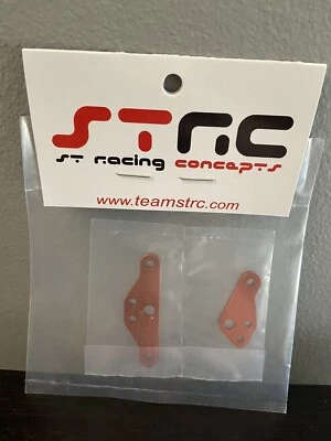 HPI Venture Aluminum HD Steering Plate Set Orange STRC STH116883O PAIR - Image 1 of 2