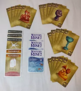 Forbidden Island Game Replacement Parts Pieces 28 Treasure Cards EUC - Picture 1 of 2