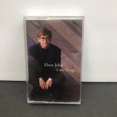 ELTON JOHN LOVE SONGS VINTAGE CASSETTE TAPE USED - Image 1 of 4