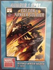 Marvel Annual 2020-21 Upper Deck: # 1 Spot/Falcon & Winter Soldier, #1 / N1S-19.