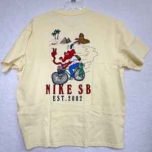 Nike SB Men's Size XXL Bike Day T-Shirt Sphinx "Tanglin" RARE T-SHIRT FJ1141-744 - Picture 1 of 7