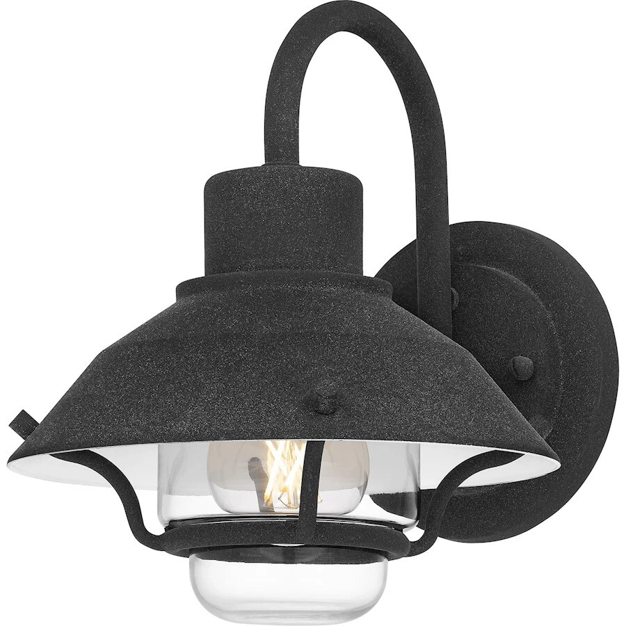 Linterna exterior Quoizel Lavalier 1 luz 9", negro moteado/claro - LVL8408MB Foto 1 de 1