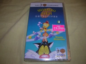 SILVESTRO E TITTI DETECTIVES 2 ! VHS NUOVA SIGILLATA DA COLLEZIONE ! RARA! - Foto 1 di 4