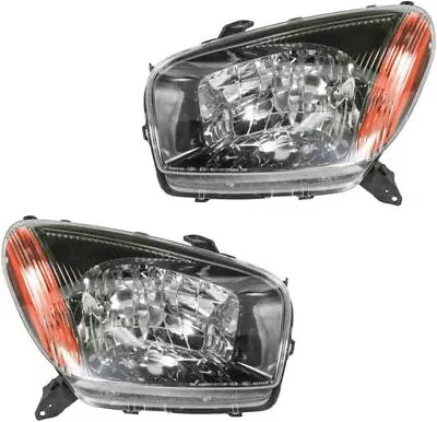 Faros de repuesto para Toyota RAV4 RAV-4 2001 2002 2003 edición negra Foto 1 de 3