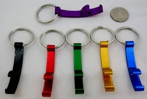 LOT OF 6,12,24--BOTTLE OPENER ALIMINIUM KEYCHAIN,KEYRING  3 "--KC2723 - Picture 1 of 2