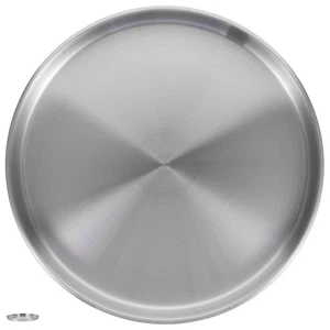  Edelstahl Platten Teller Edelstahlgeschirr Edelstahlschmuck Tablett - Bild 1 von 12