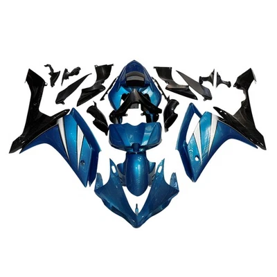 Kit de carenados para Yamaha YZF1000 R1 2007 2008 YZF-R1 07 08 carrocería azul blanco Foto 1 de 4