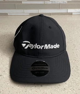 Gorra de golf TaylorMade Performance Seeker en negra talla única nueva al aire libre - Imagen 1 de 5