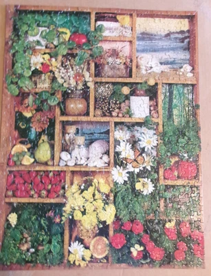 Puzzle Springbok 1979 vintage momentos refrescantes - completo Foto 1 de 4