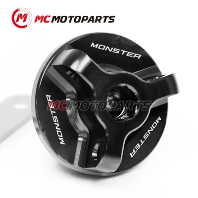 CNC Oil Filler Cap Safety Lock For Ducati Monster 797 2017-2019 2018 Foto 1 de 4