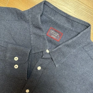 Untuckit Flanellhemd Herren Large grau kariert Polyestermischung Jeromin Regular Fit - Bild 1 von 8