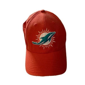'47 NFL Miami Dolphins Hat Cap Orange Football One Size Adjustable Logo - Picture 1 of 6