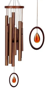 Woodstock Chimes of Crystal Silence Windspiel - Bronze - Bild 1 von 3