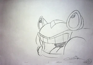 WHO ENMARCÓ ROGER RABBIT PRODUCCIÓN FIRMADA POR COLLIN WHO Benny the Cab copia #WC - Imagen 1 de 2