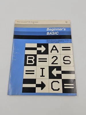 Texas Instruments TI-99/4A Beginner's Basic Guide Manual TI Basic Language - Image 1 of 4