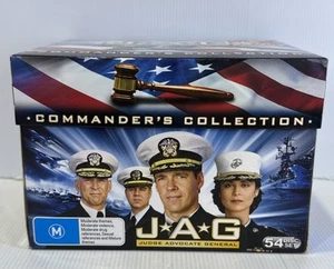 JAG Commanders Collection 54 Disc Seasons 1-10 DVD 1 2 3 4 5 6 7 8 9 10 Region 4 - Picture 1 of 13