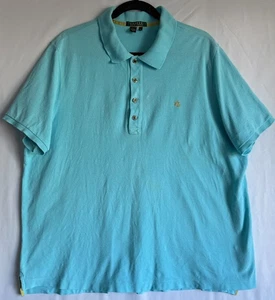 Polo Ralph Lauren Polo Shirt Men 2XL Blue Short Sleeve Classic Fit 100% Cotton - Picture 1 of 16