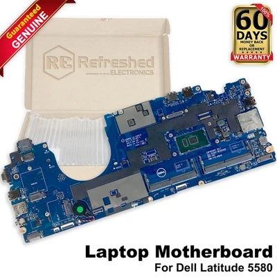 Dell Latitude 5580 Motherboard i5-7200U 2.5GHz CPU Intel Graphics LA-E091P 25W0N - Image 1 of 4