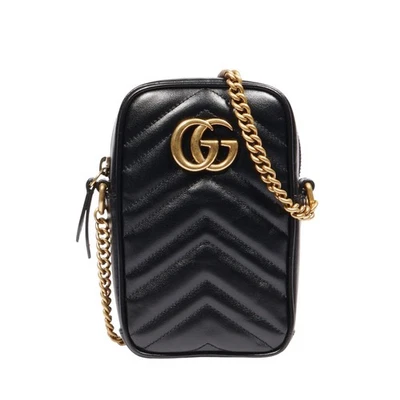 Mini bolsa tiracolo Gucci 598597 Marmont Matelasse - Imagem 1 de 4