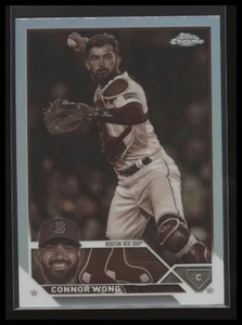 Connor Wong 2023 Topps Chrome Update #USC46 Sepia Boston Red Sox Baseball Card - Picture 1 of 2