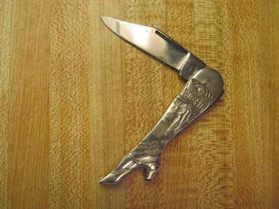 Vintage Remington U.S.A. Drink Nehi Lady's Leg Pocket Knife Bottle Opener - Image 1 of 4