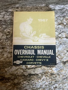 1967 Chevrolet Corvette Chevelle Camaro Chassis Overhaul Manual Mint - Bild 1 von 12