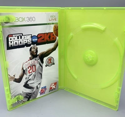 College Hoops 2K8 (Microsoft Xbox 360, 2007)  NO DISC - CASE and MANUAL ONLY - Image 1 of 4
