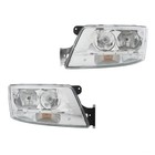 Headlight Set left right 24 V H7/H7 PY21W Halogen HELLA for MAN TGX