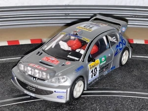 1303- Scalextric TecniToys Peugeot 206 WRC #10 ESSO Panizzim Rally Monte-Carlo - Imagen 1 de 3