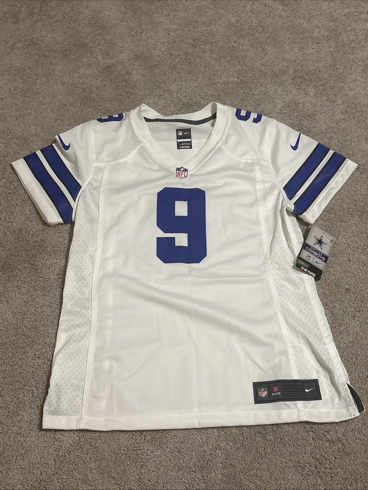 Camiseta para mujer Tony Romo #9 Dallas Cowboys talla mediana (totalmente nueva con etiquetas) Foto 1 de 4