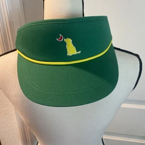 Tee Time Visor Visiera Cane E Luna Ragazzo Locale Nuova Con Etichetta - Foto 1 di 10