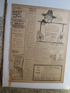 Tobacco History Newspaper #32 SWEET CAPORAL CIGARETTES MAPLE SUGAR CURED - Picture 1 of 1