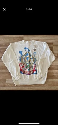 Vintage 1990 Cincinnati Reds World Series Sweatshirt | XL NWT Tennessee River  - Image 1 of 4