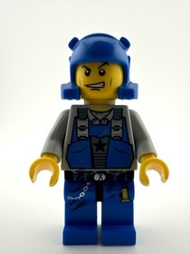 LEGO Power Miners Minifigure PM033 Doc From Set 8960 Used