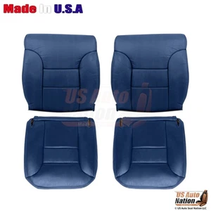 1995-1999 For Chevrolet Tahoe Suburban leatherette Front Seat Covers Navy Blue - Bild 1 von 11