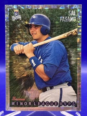 1995 Bowman Sal Fasano #230 RC Kansas City Royals - Image 1 of 2