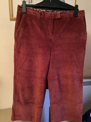 NEXT TERRACOTTA CORDUROY CULOTTES UK SIZE 14 VGC - Image 1 of 4