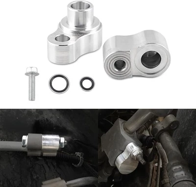 Rear AC Block Off Kit, Ac Plates Compatible with Chevrolet Silver  - Immagine 1 di 4