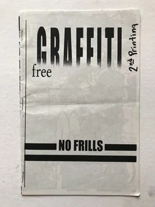 No Frills Graffiti Magazin - 2. Druck Fotokopie Zine-Twist - selten - Bild 1 von 3
