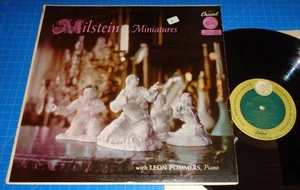 Nathan Milstein MINIATURES - Capitol P 8339 - Picture 1 of 2