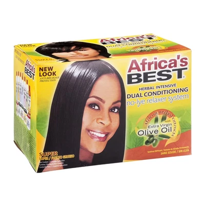 Africa's Best Herbal Intensive Dual Conditioning No-Lye Hair Relaxer System, - Image 1 of 2