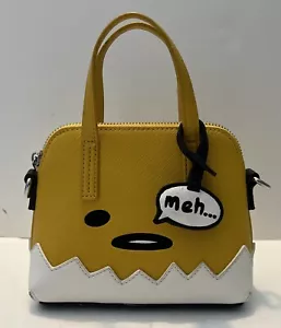 Loungefly Meh Gudetama The Lazy Egg Small Purse Handbag 2013/2017 Sanrio - Picture 1 of 23