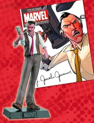 Eaglemoss Figurine J. Jonah Jameson #180 Classic Marvel Collection Magazine - Image 1 of 4