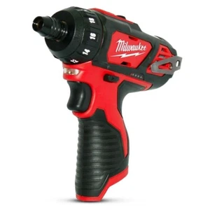 Milwaukee M12BD-0 12V Li-Ion Cordless Compact 1/4" Hex Drill Driver - Skin Only - Picture 1 of 1