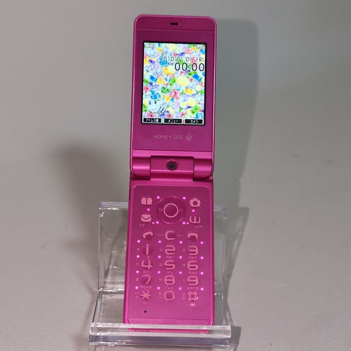 Kyocera Honey Bee Willcom Main Unit Phone Japanese Flip Phone 