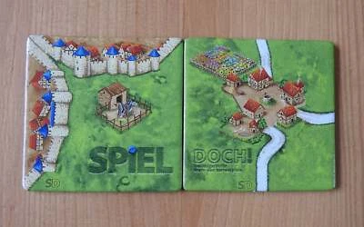 Carcassonne – Spiel Doch | 2 Tile Promo | Mini Expansion | New | English Rules - Image 1 of 4